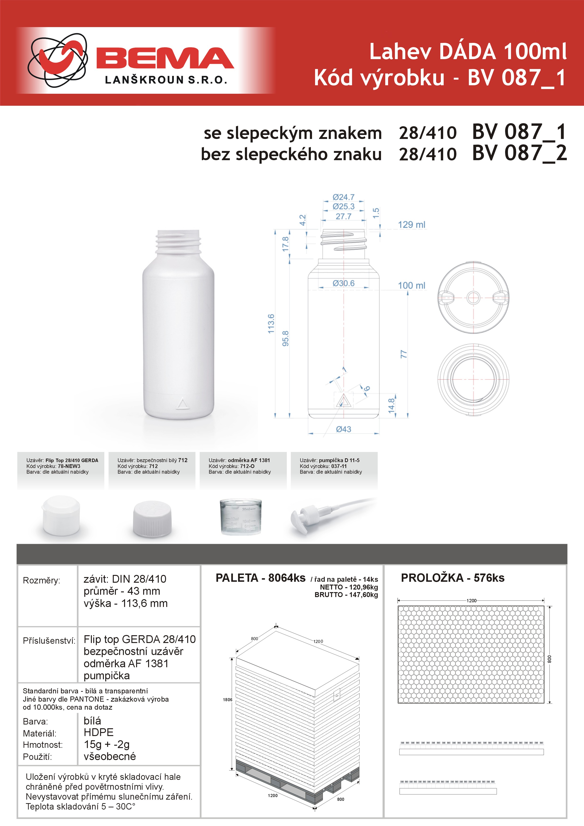 Dada 100ml Gerda -19-1-2021